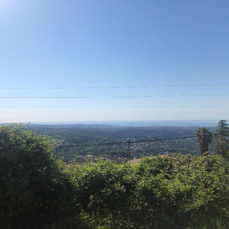 "Aux Balcons Du Riou" Avec Vue Mer 180 Degres Vence Eksteriør bilde