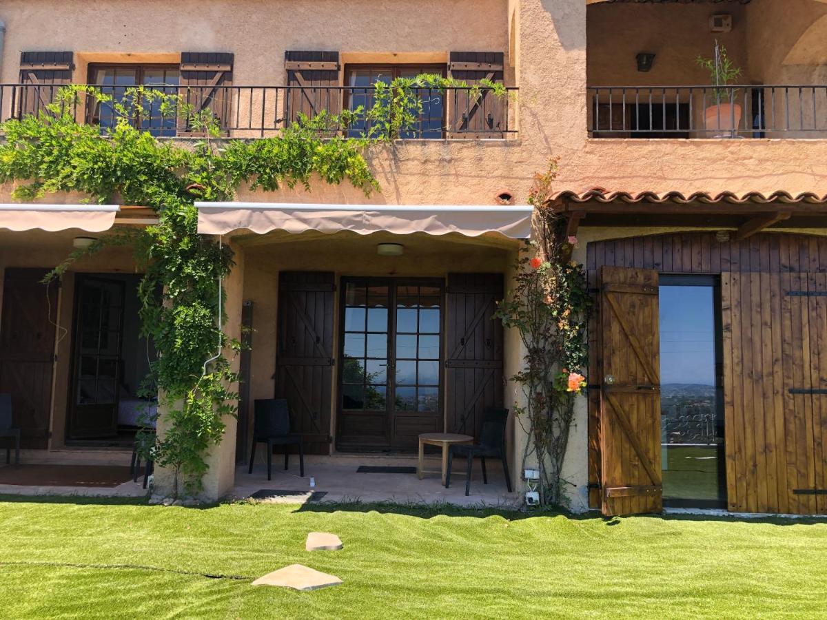 "Aux Balcons Du Riou" Avec Vue Mer 180 Degres Vence Eksteriør bilde